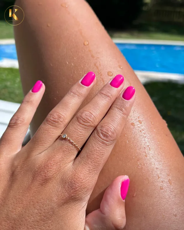 Réalisation ongles Kusuka — manucure